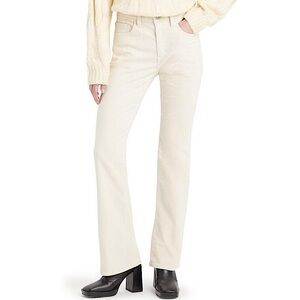 Levi's High Rise 725 Corduroy Bootcut Stretch Jeans Size 27